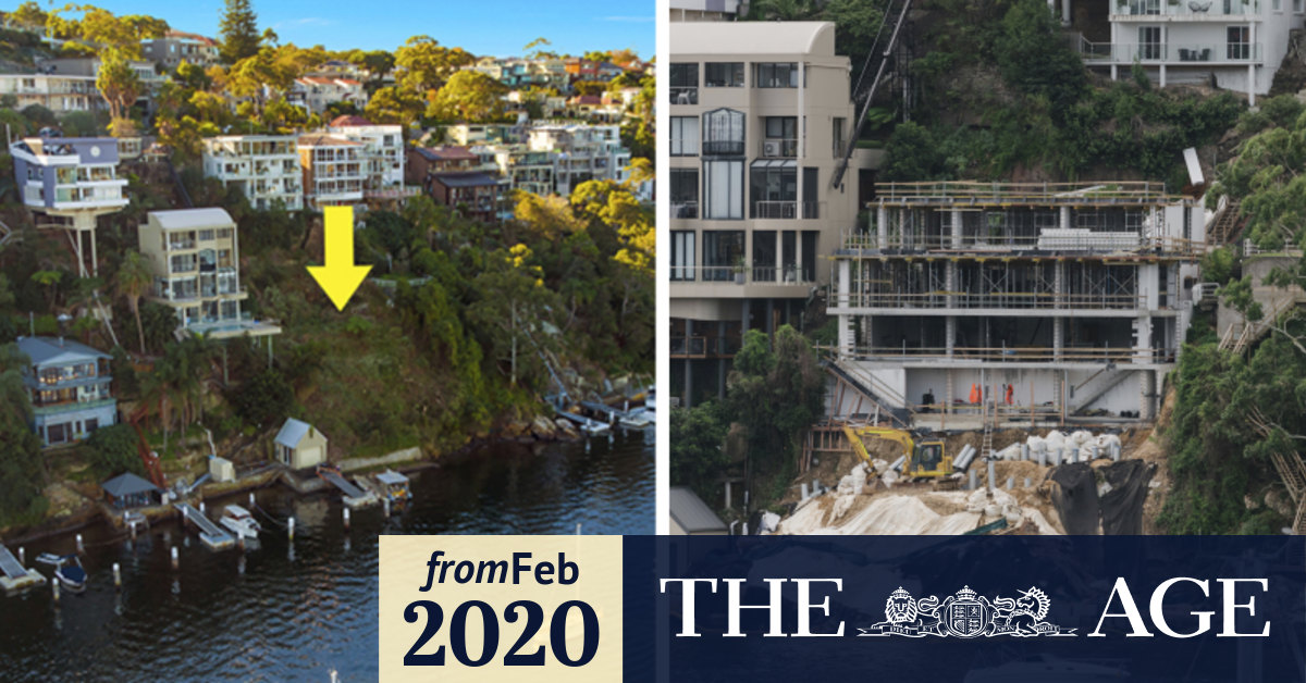 Very shocked and surprised as sydney waterfront work site shutdown